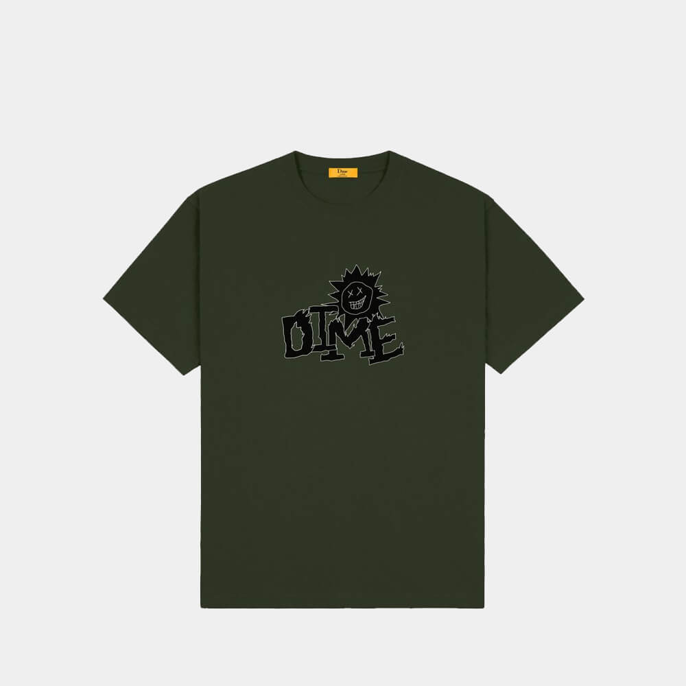 Dime Sunny Tee, forest green